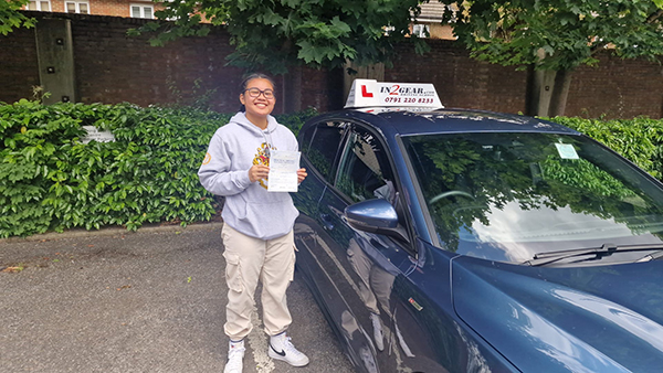 In2Gear driving Instructor Brentford