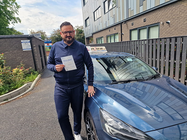 In2gear driving instructor St Margarets