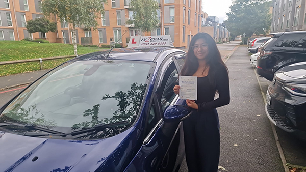 In2Gear driving Instructor Ashford
